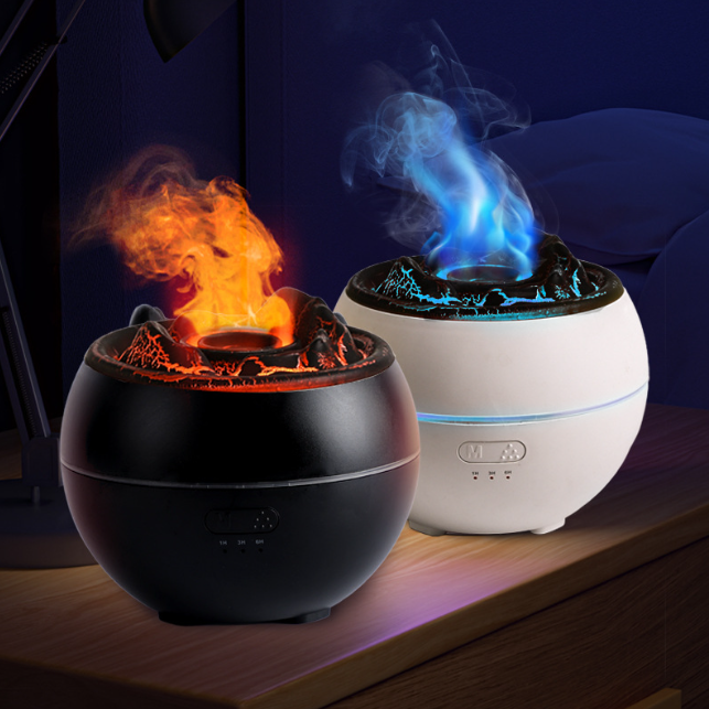 Flame Aroma Diffuser Aromatherapy Humidifier.