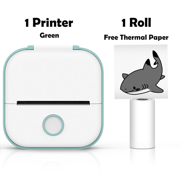 Bluetooth Compatible Pocket Printer.