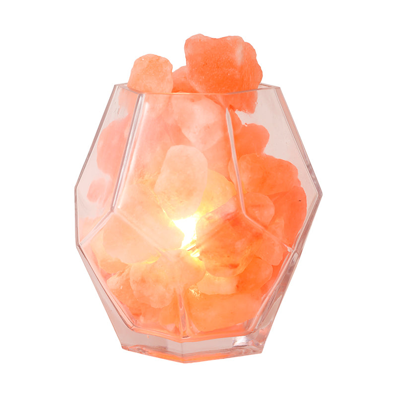 Himalayan Crystal Salt Lamp.