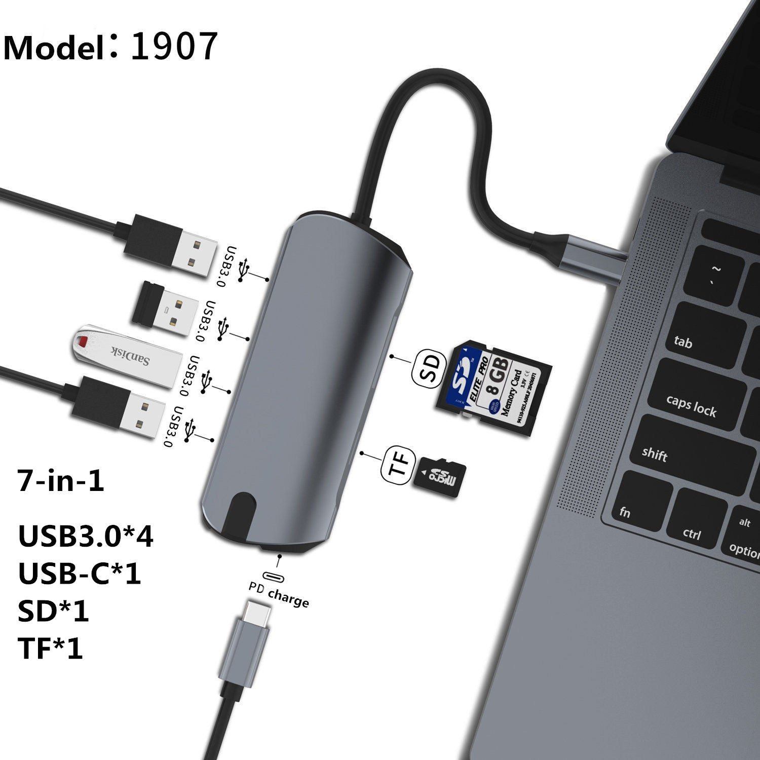 USB Type-C Hub.