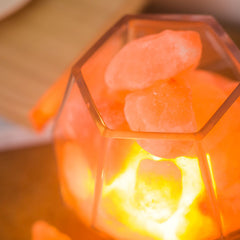 Himalayan Crystal Salt Lamp.