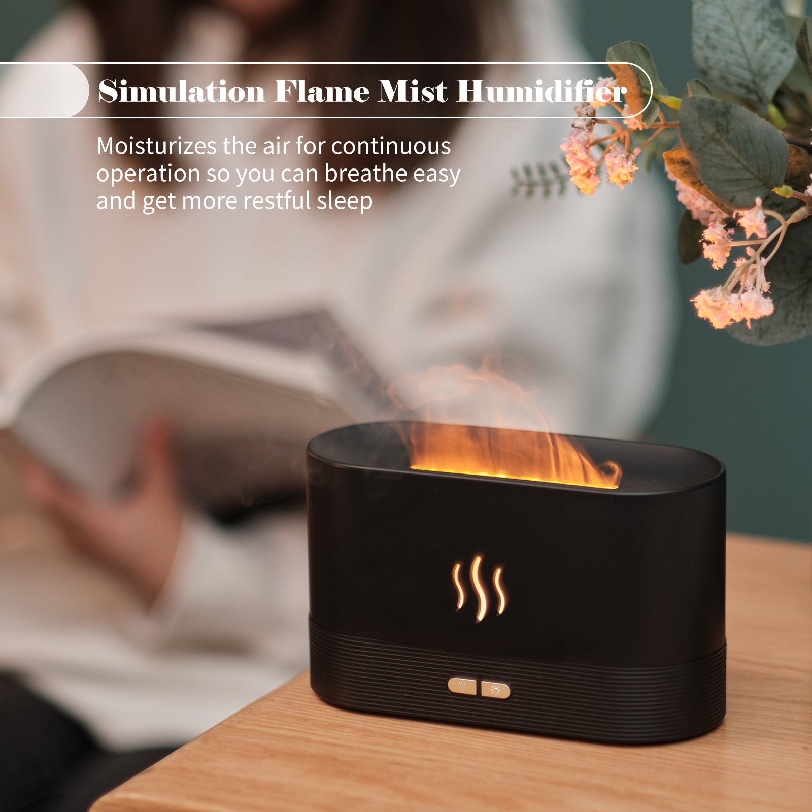 Aroma Diffuser With Flame.