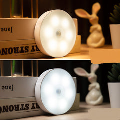 Rechargeable Round Motion Sensor Light.