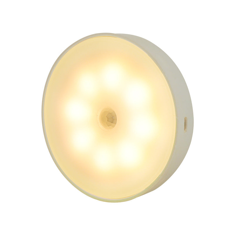 Rechargeable Round Motion Sensor Light.