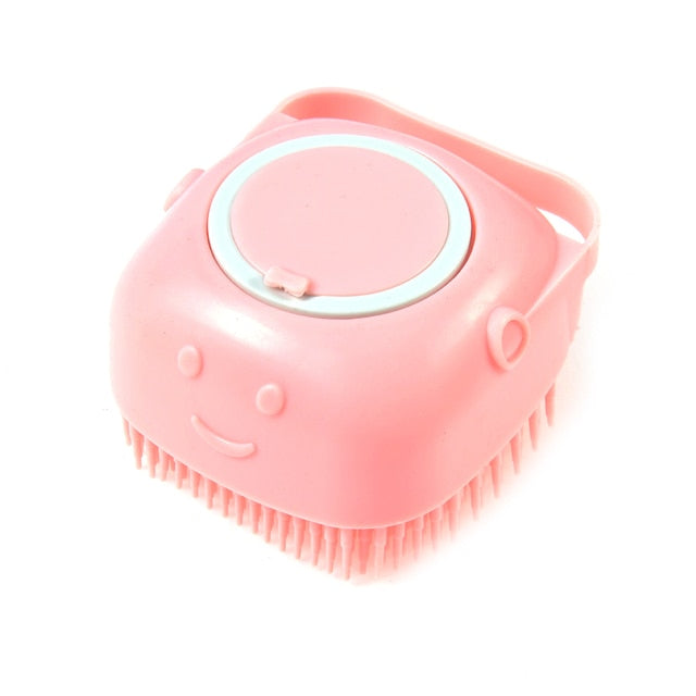 Dog Bath Silicone Brush.