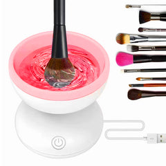 Portable Makeup Brush Cleaner.