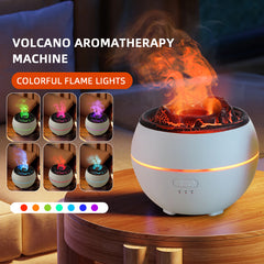 Flame Aroma Diffuser Aromatherapy Humidifier.