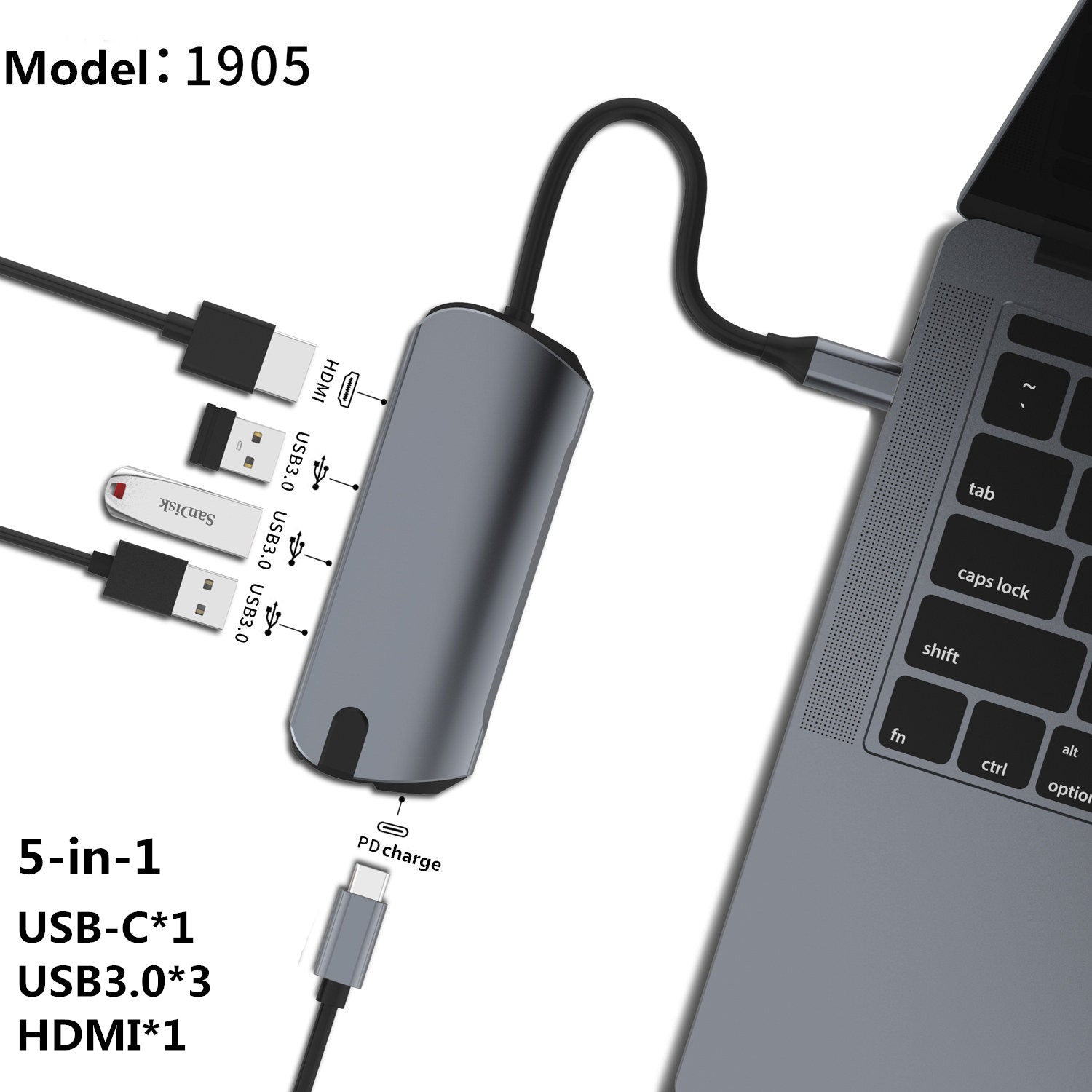 USB Type-C Hub.