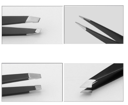 4 PCS Eyebrow Tweezers Set.