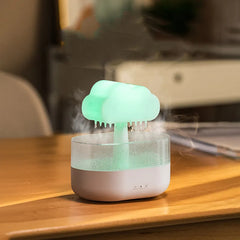 Rain Cloud Lamp and Air Humidifier.