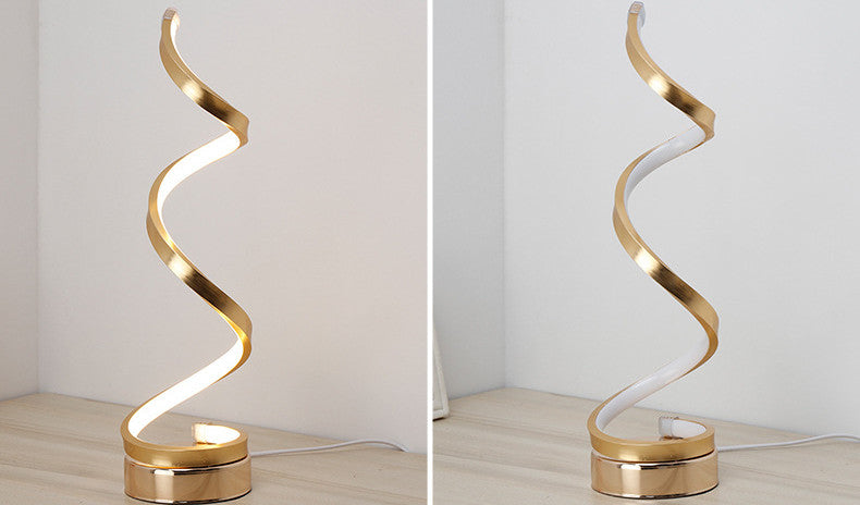 Spiral Table Lamp.