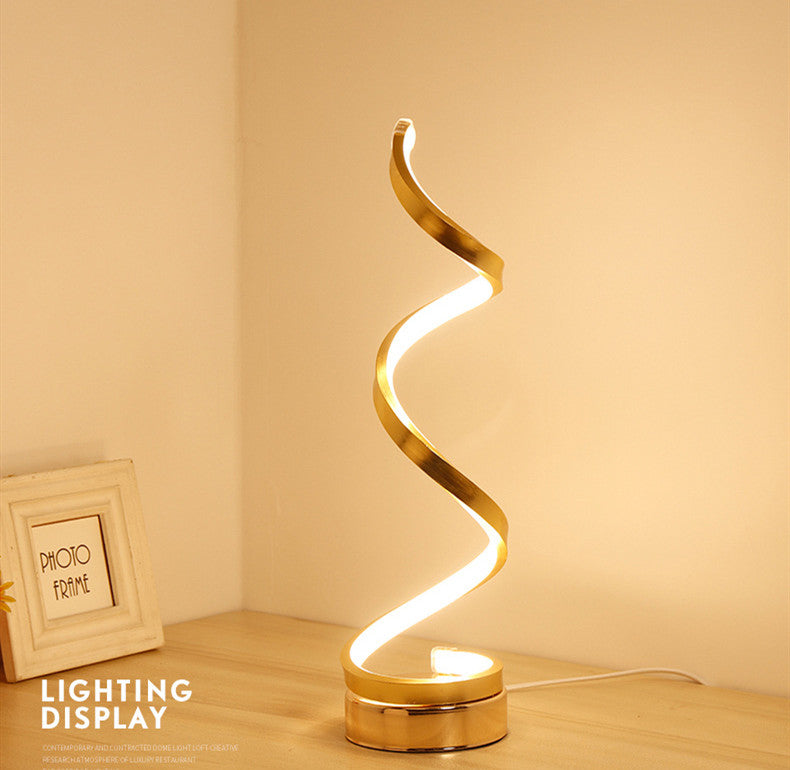 Spiral Table Lamp.