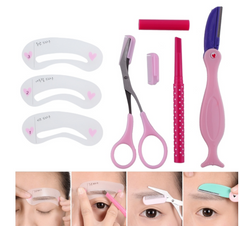 Eyebrow Shaping Tools.