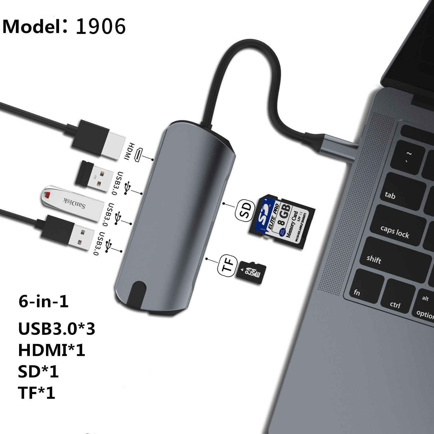 USB Type-C Hub.