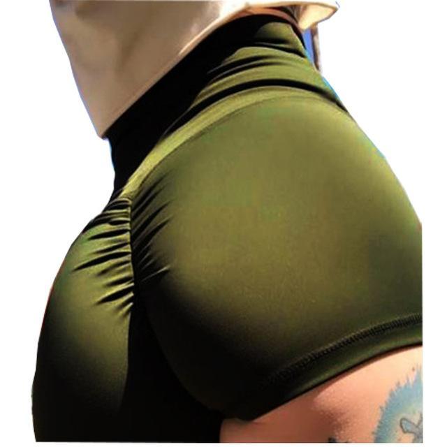 High-Waisted Compression Shorts.