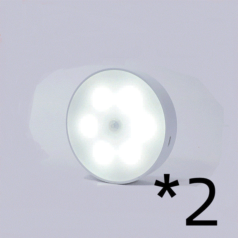 Rechargeable Round Motion Sensor Light.