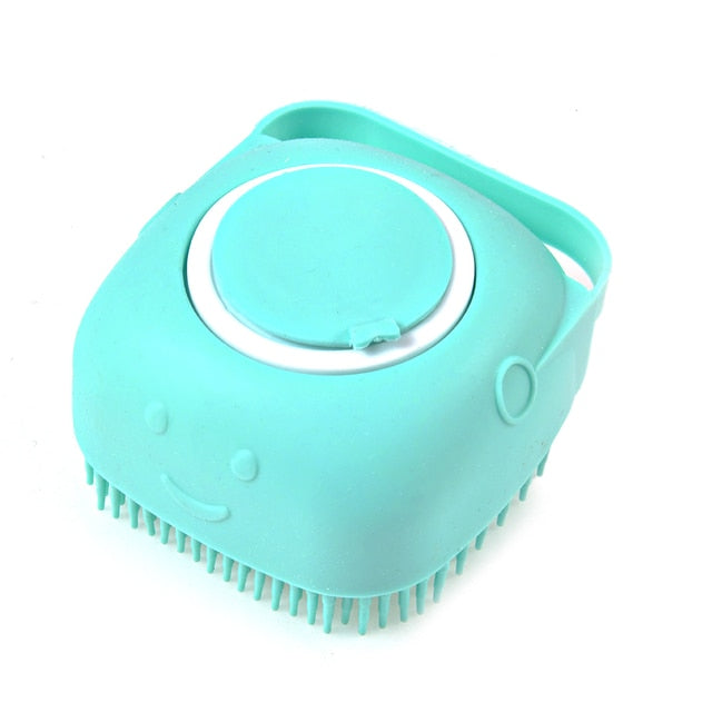 Dog Bath Silicone Brush.