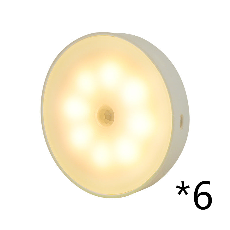 Rechargeable Round Motion Sensor Light.