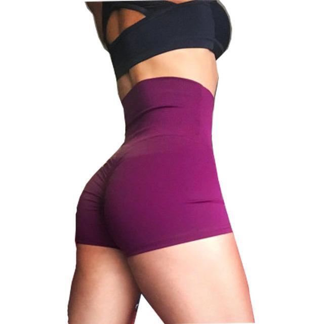 High-Waisted Compression Shorts.