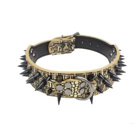 Spiked Studded Leather Collars.