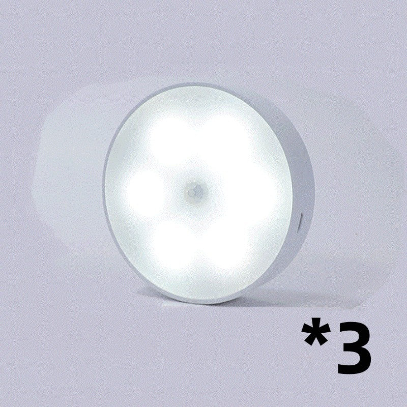 Rechargeable Round Motion Sensor Light.