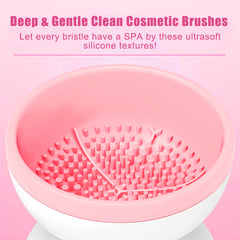 Portable Makeup Brush Cleaner.