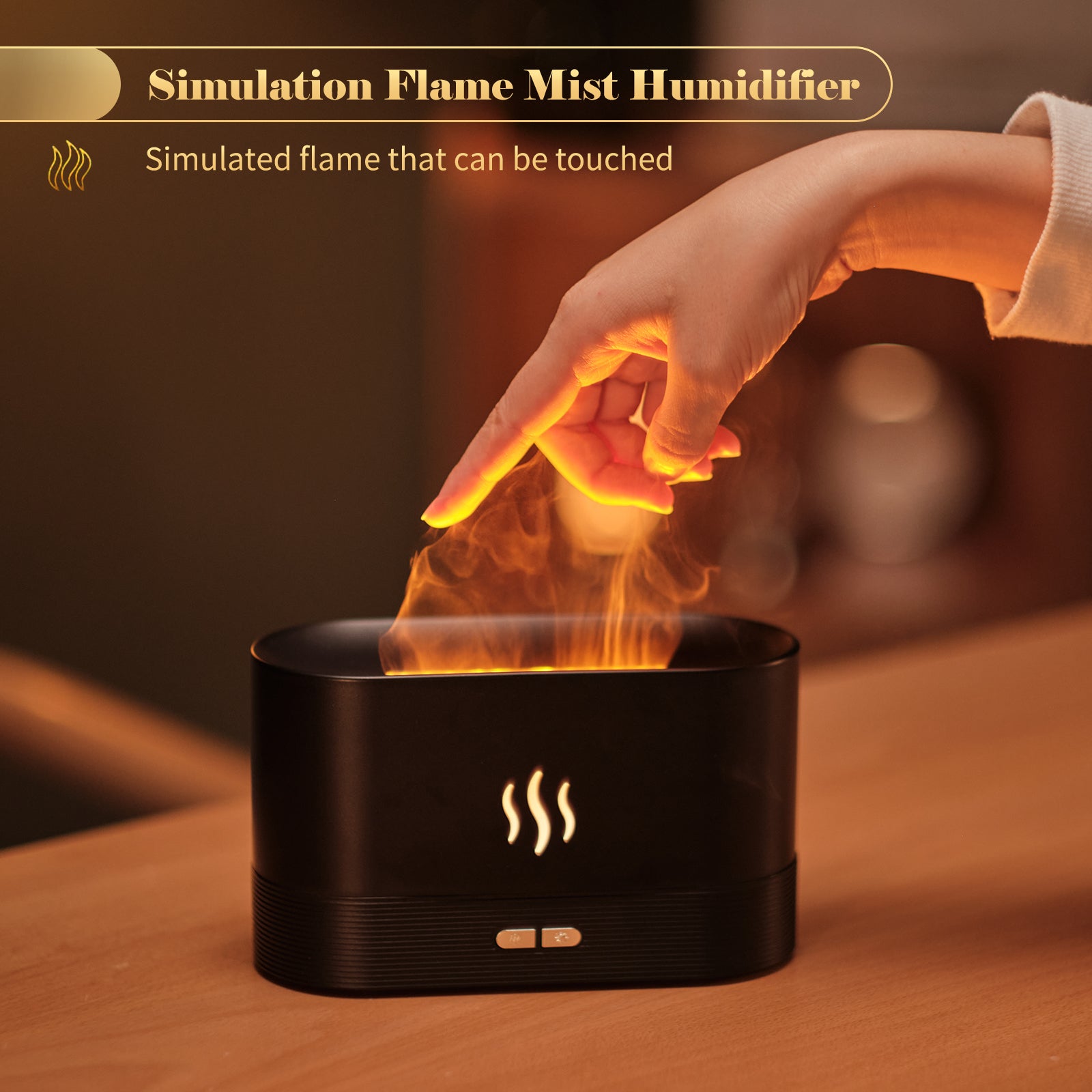 Aroma Diffuser With Flame.