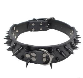 Spiked Studded Leather Collars.