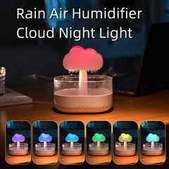 Rain Cloud Lamp and Air Humidifier.