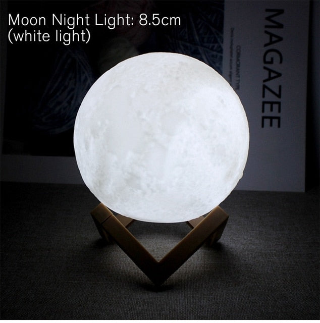 LED Wireless Moon Lamp.