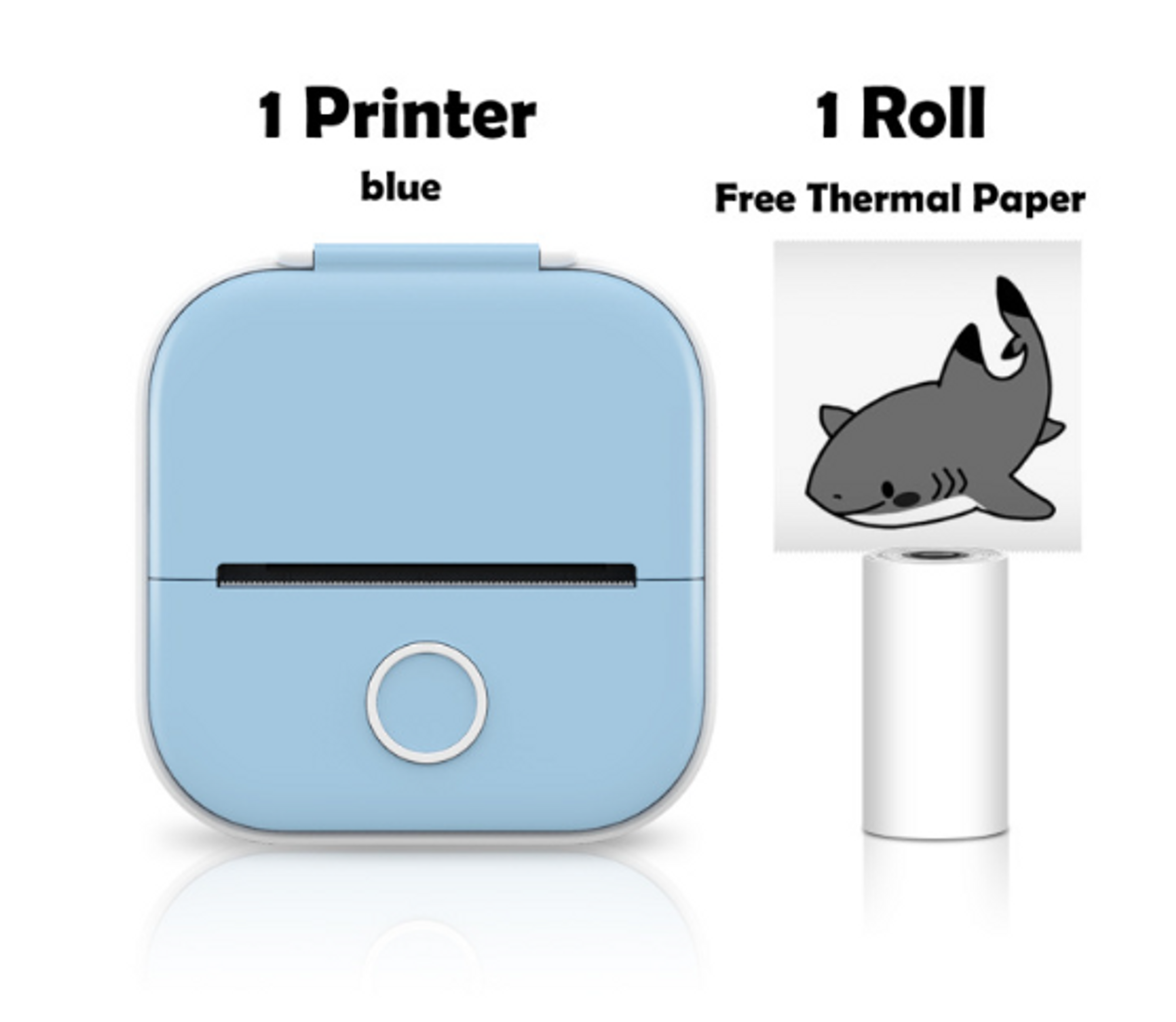 Bluetooth Compatible Pocket Printer.