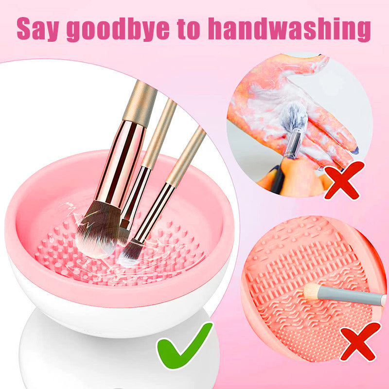 Portable Makeup Brush Cleaner.