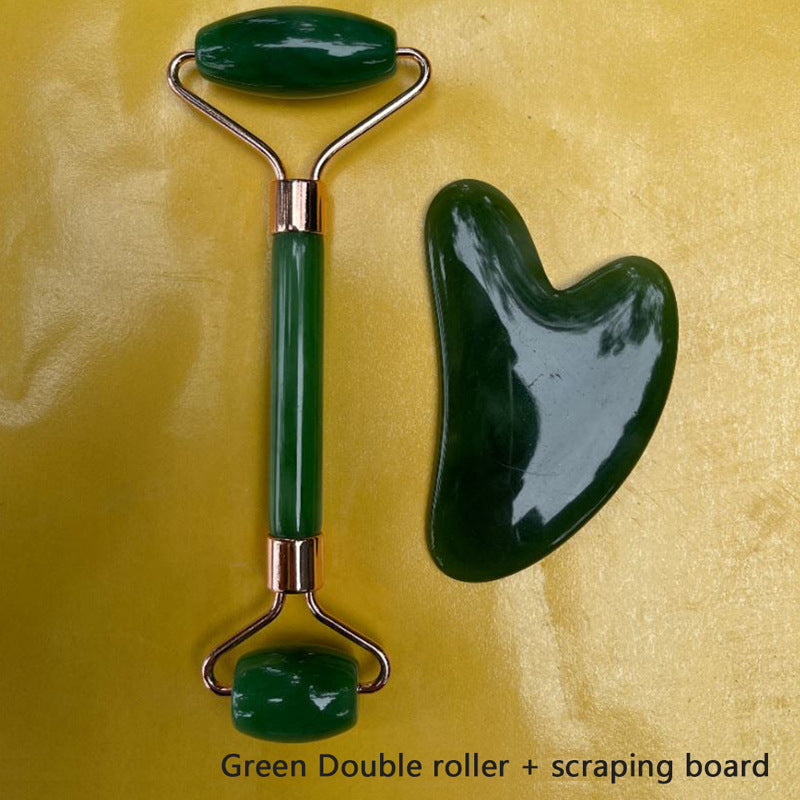 Jade Roller and Gua Sha Set.