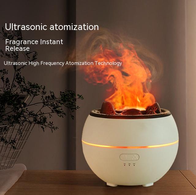 Flame Aroma Diffuser Aromatherapy Humidifier.