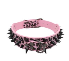 Spiked Studded Leather Collars.