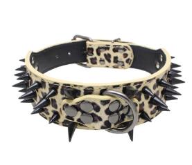 Spiked Studded Leather Collars.