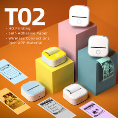 Bluetooth Compatible Pocket Printer.