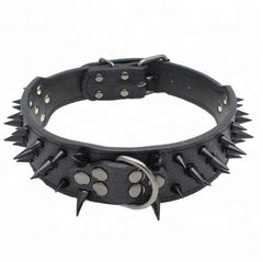 Spiked Studded Leather Collars.