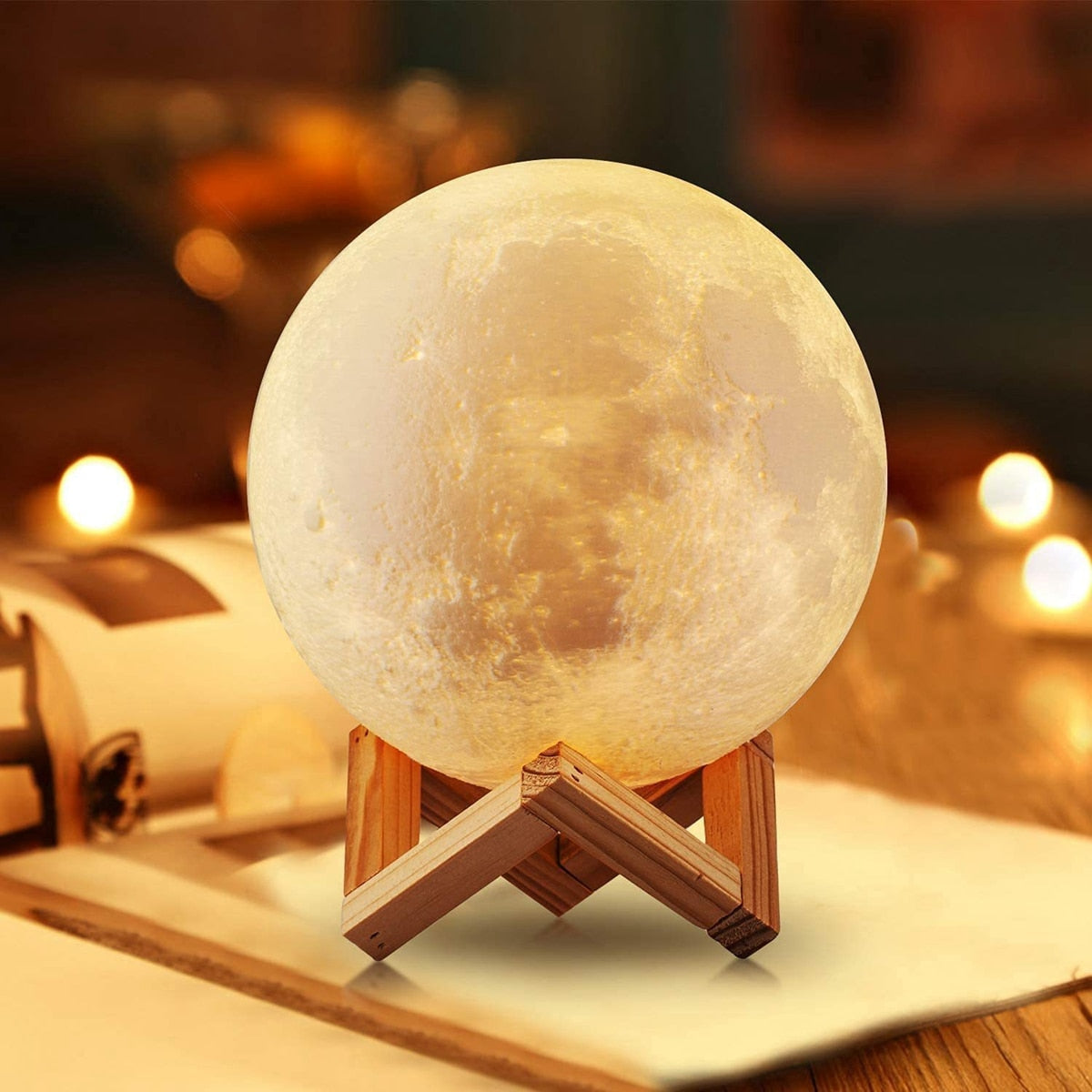 LED Wireless Moon Lamp.