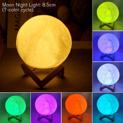 LED Wireless Moon Lamp.