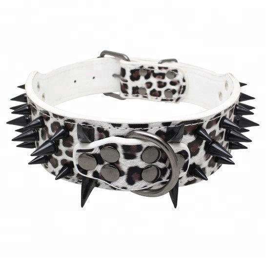 Spiked Studded Leather Collars.