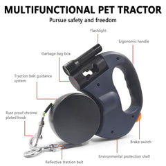 Automatic Dual Retractable Dog Leash.